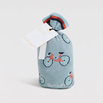 Thought Afon Bicycle Bamboo Socks Gift Bag