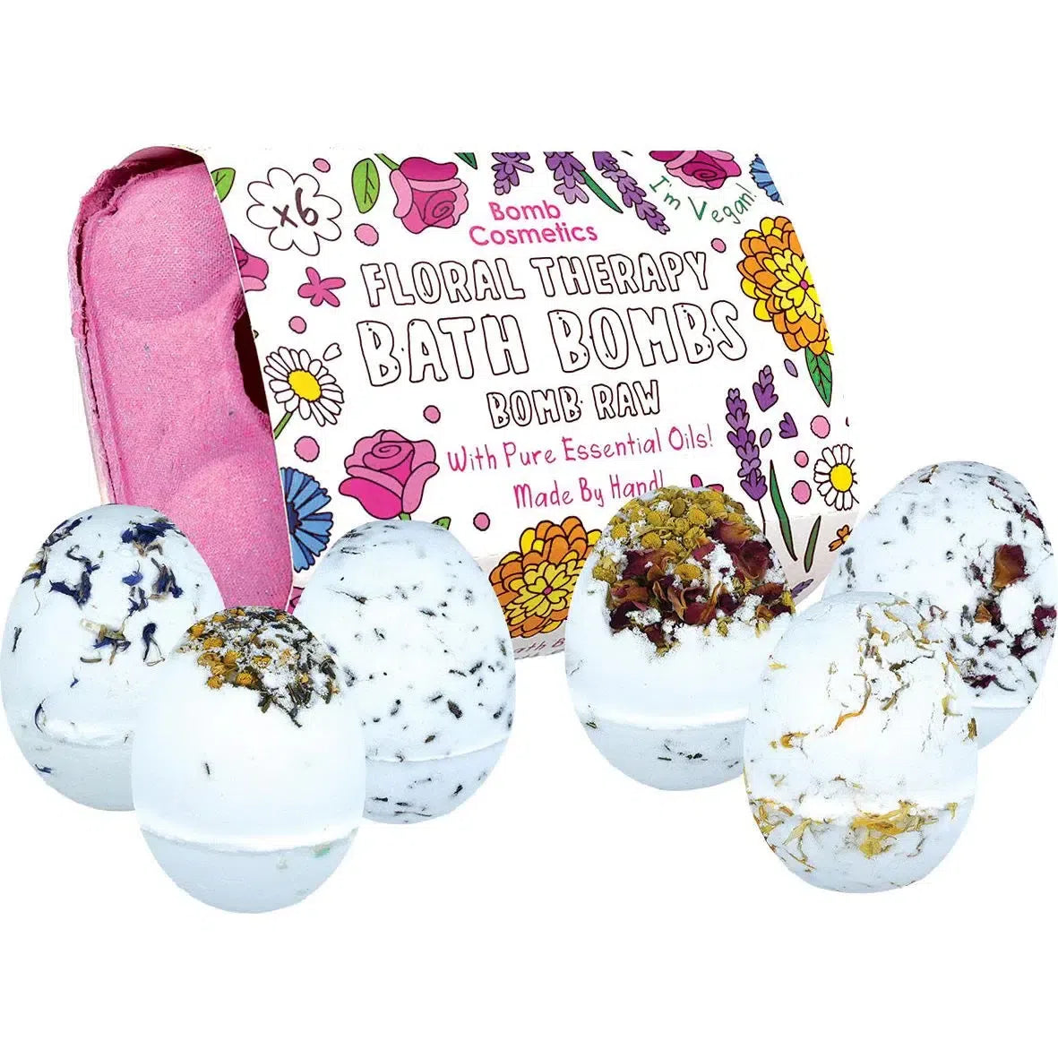 Bomb Cosemtics: Floral Therapy Bomb Raw Egg Gift Case 6-DEBRA Online