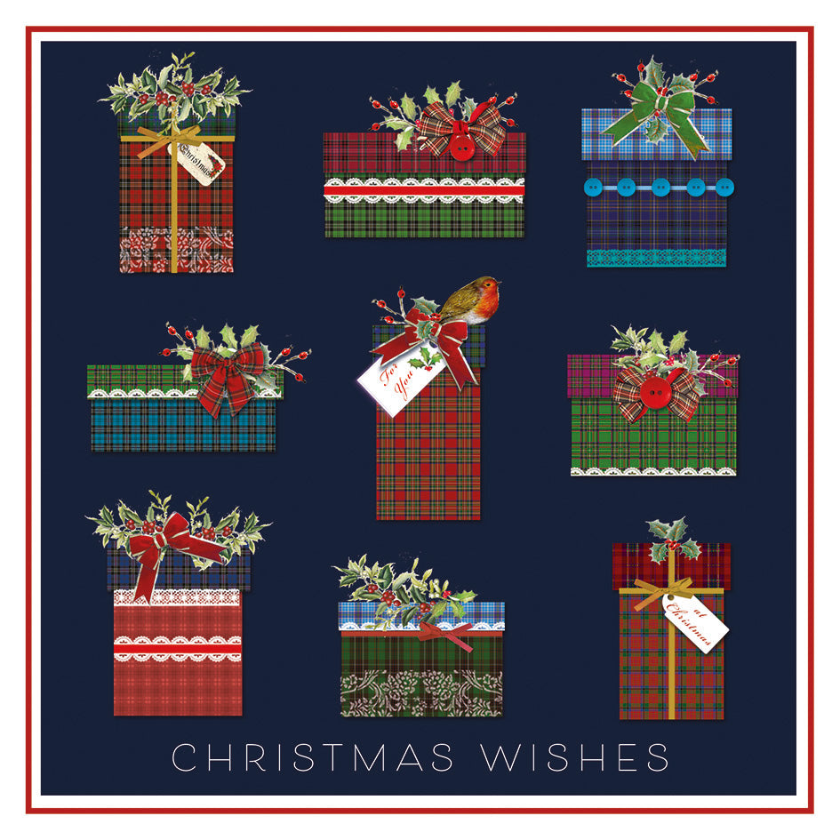 Tartan Gifts DEBRA Charity Christmas Cards (Pack of 10)