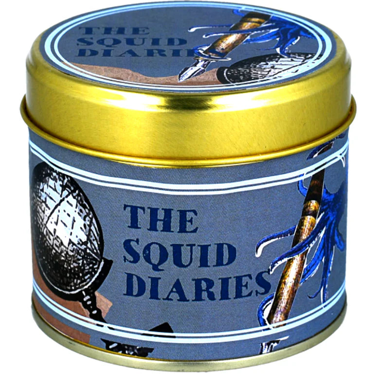 The Squid Diaries Tin Candle