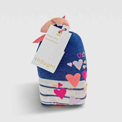 Thought Eva Love Hearts Bamboo 2 Pair Socks Gift Bag-DEBRA Online