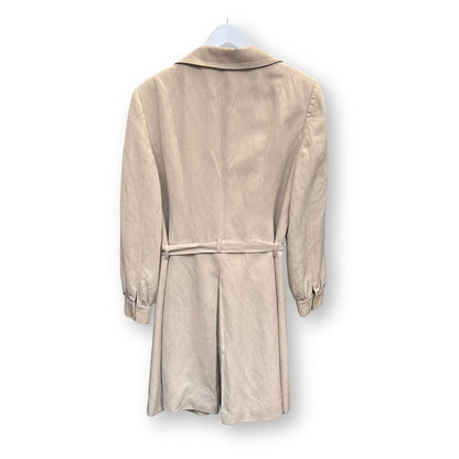 Hobbs Beige Coat Womens Silk Linen Blend - #1008 - DEBRA Online