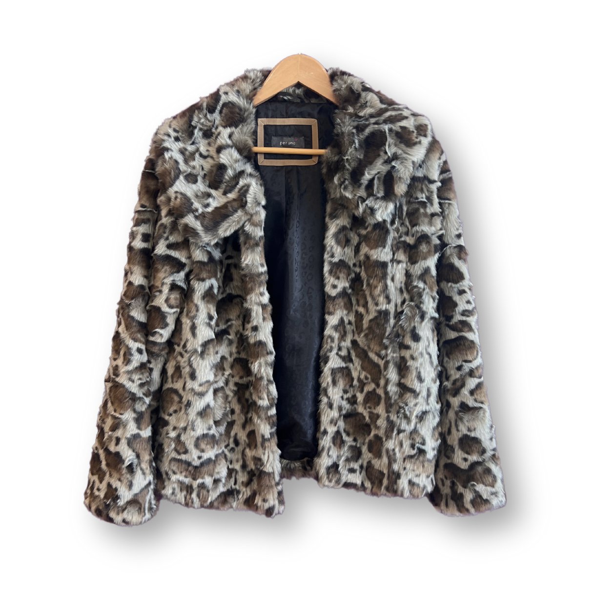 Per Una Faux Fur Leopard Print Jacket - #1101 - DEBRA Online