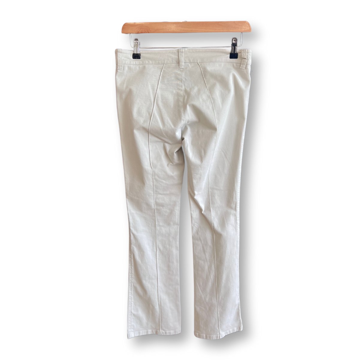 Polo Jeans Ralph Lauren Flared White Trousers - #1101 - DEBRA Online