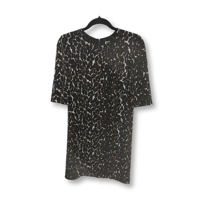 Whistles Short Sleeve Leopard Print Dress - #1007 - DEBRA Online