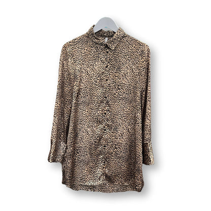 Zara Leopard Print Blouse - #1008 - DEBRA Online