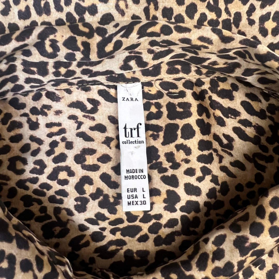 Zara Leopard Print Blouse - #1008 - DEBRA Online